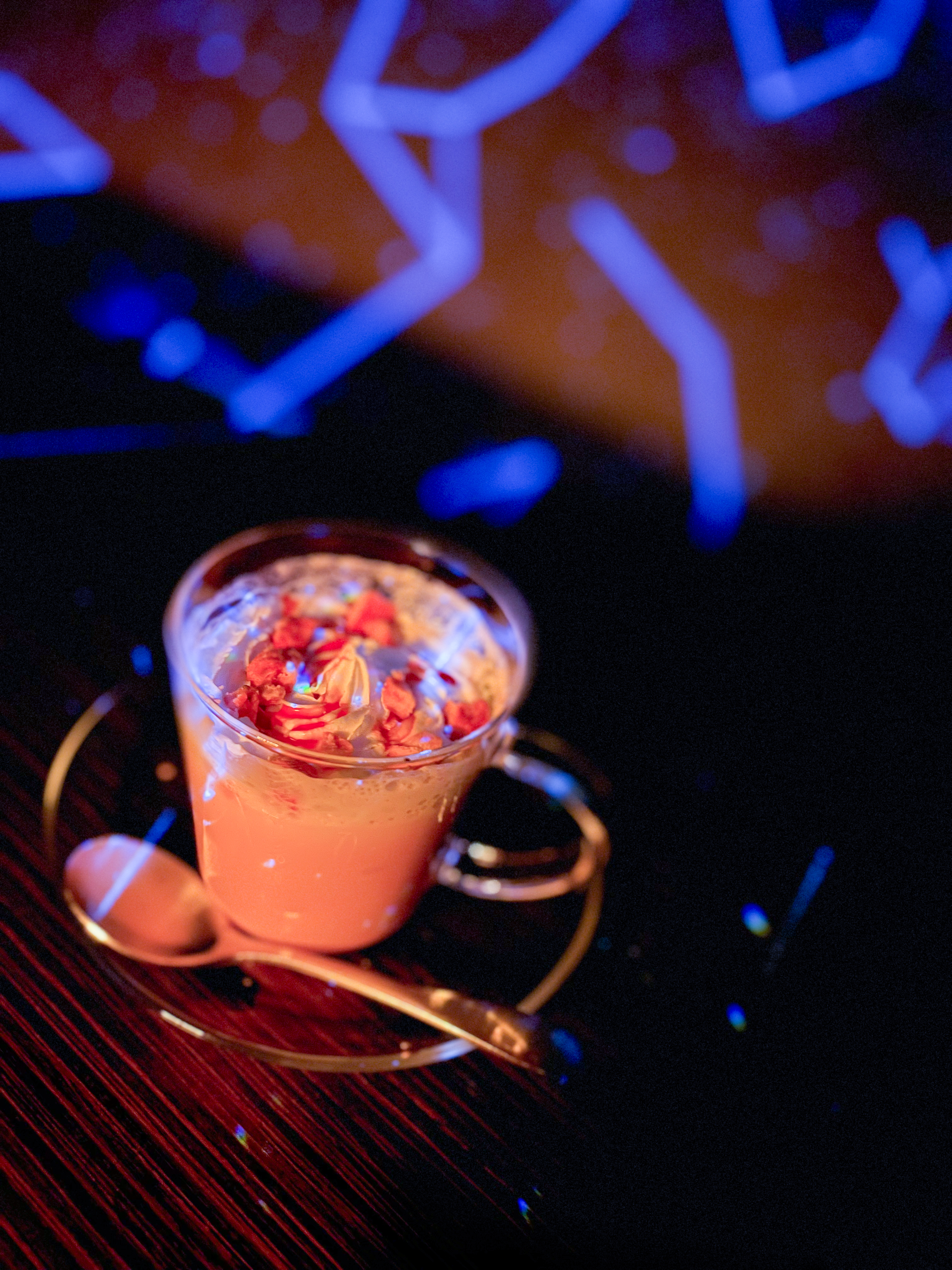 ホットストロベリーミルク