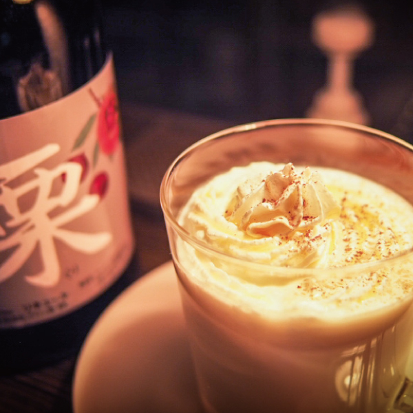 ホットマロンミルク