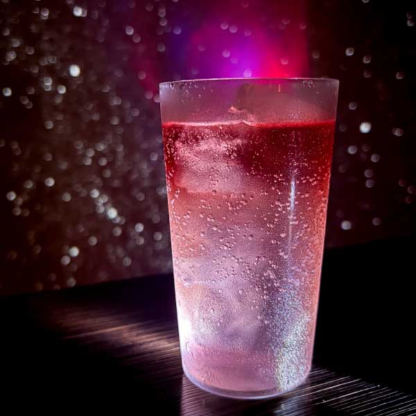 夜明けのオーロラ